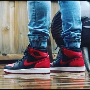 Air Jordan Bred 1. Great Condition!